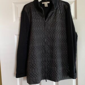 Peter Martin size 2X woman lightweight sweater coat